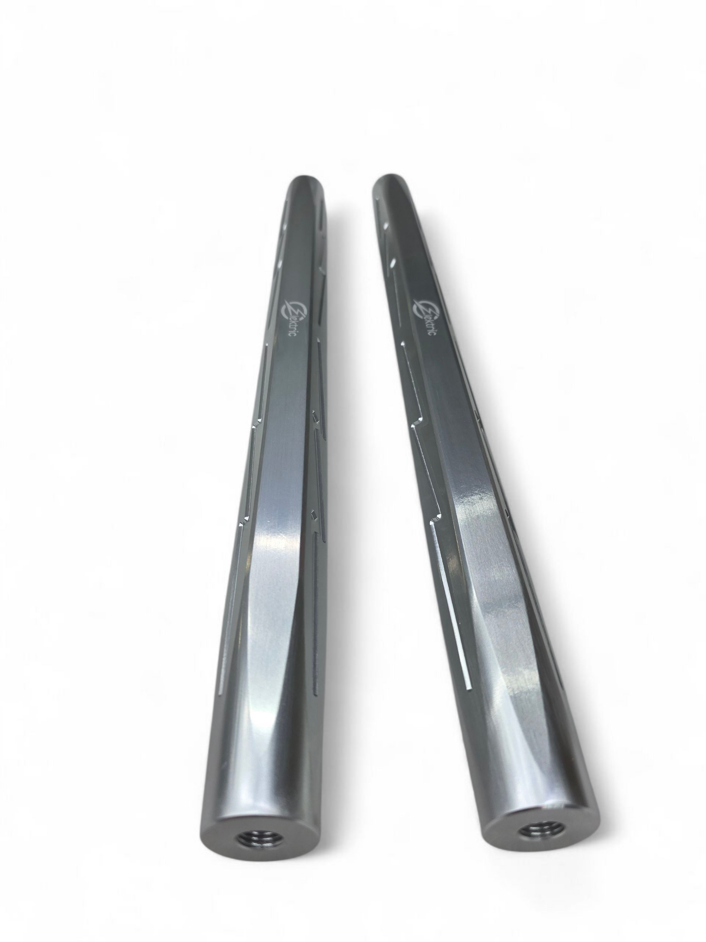 2017+ Can Am X3 Maverick Billet Tie Rods Anodized Clear (RS 72" Model Only)