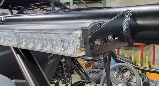 Rear Chase Light Bar Tabs for 1.75" Tube