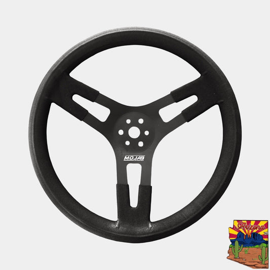 MOJAB 13" Steel Steering Wheel – 6-Bolt Dual Pattern
