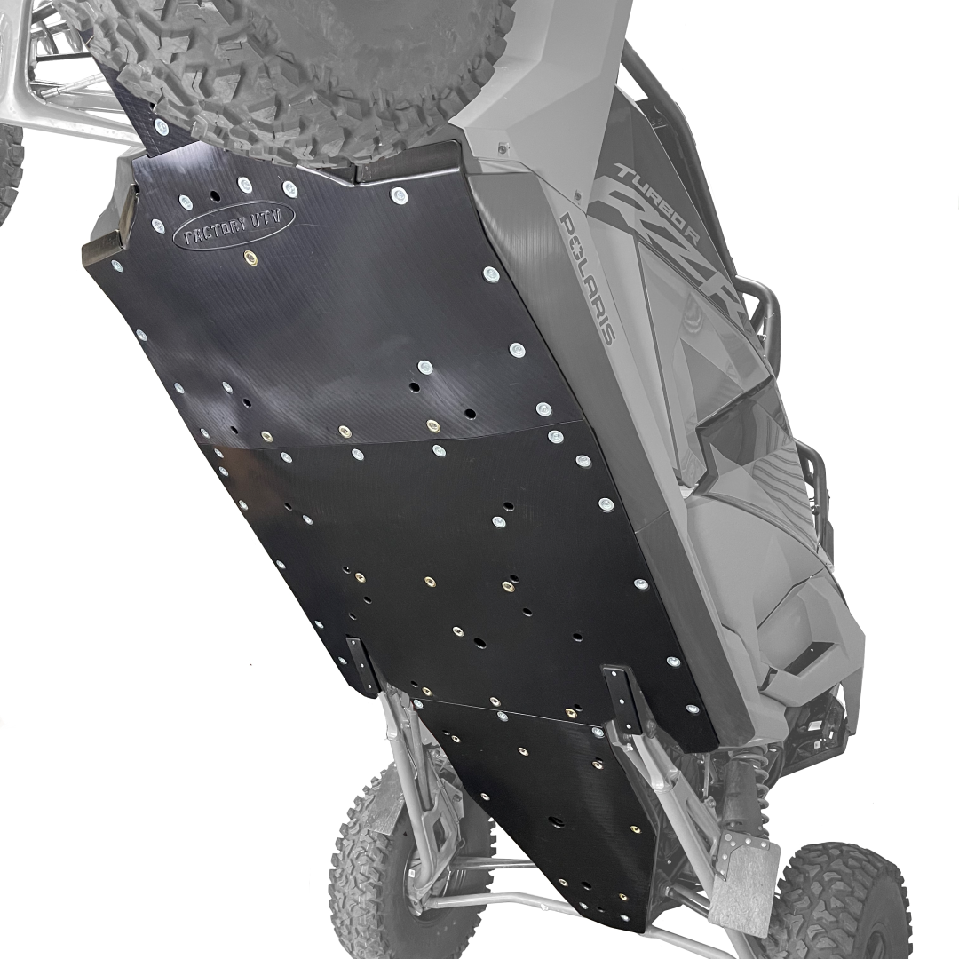 Polaris RZR Turbo R 4 / Pro S 4 UHMW Skid Plate