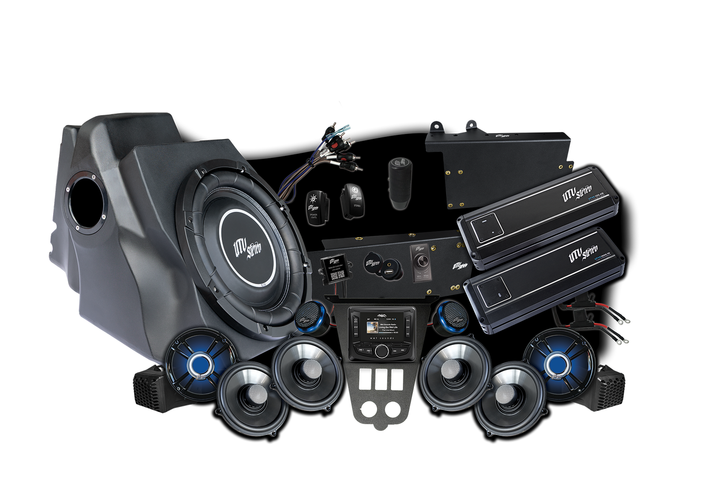 2025+ RZR® Pro Series Signature Stage 7 Stereo Kit | UTVS-PRO2-S7-S