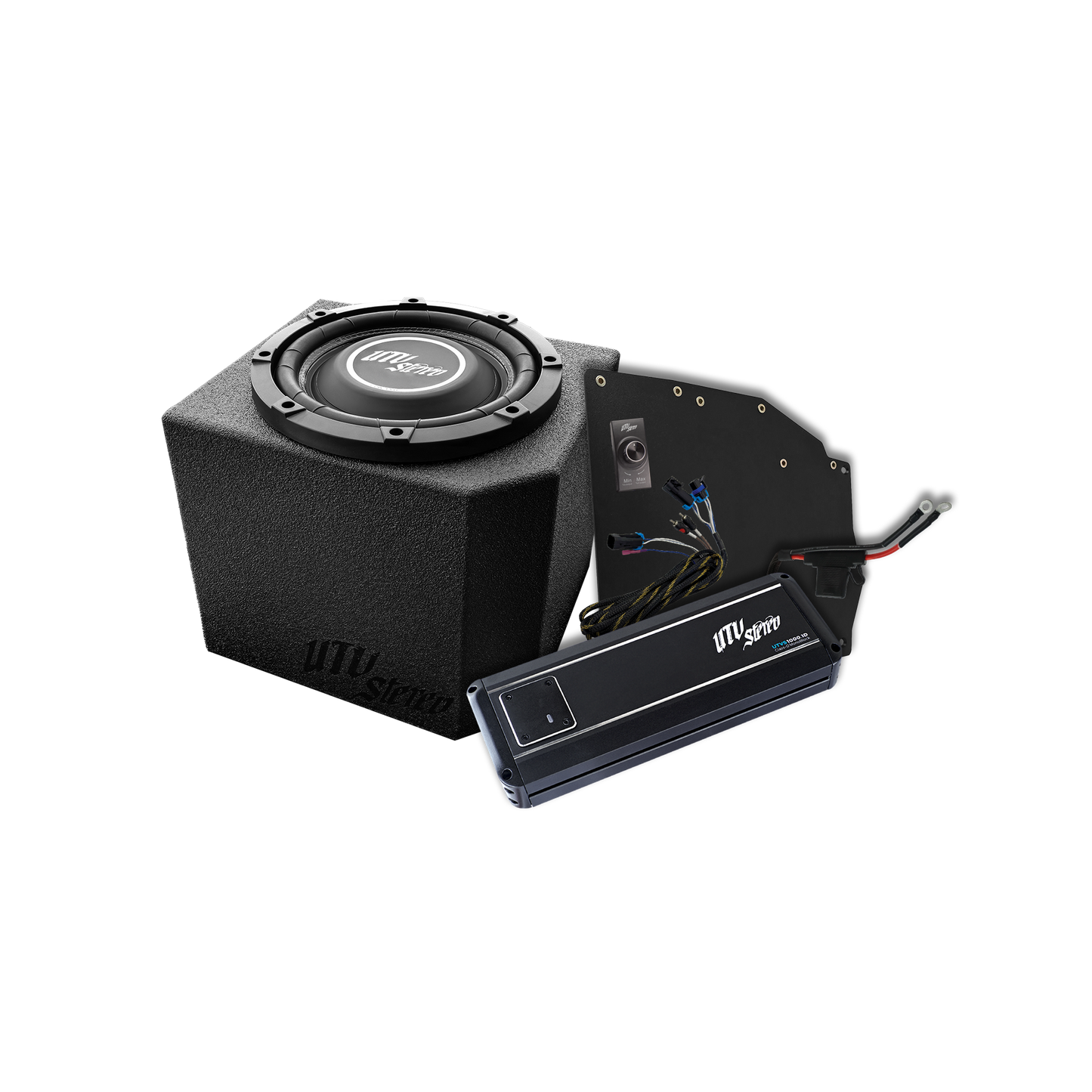 Polaris® Ranger 1000W Single 10" Subwoofer Kit | UTVS-RNG-SUB-1000-1