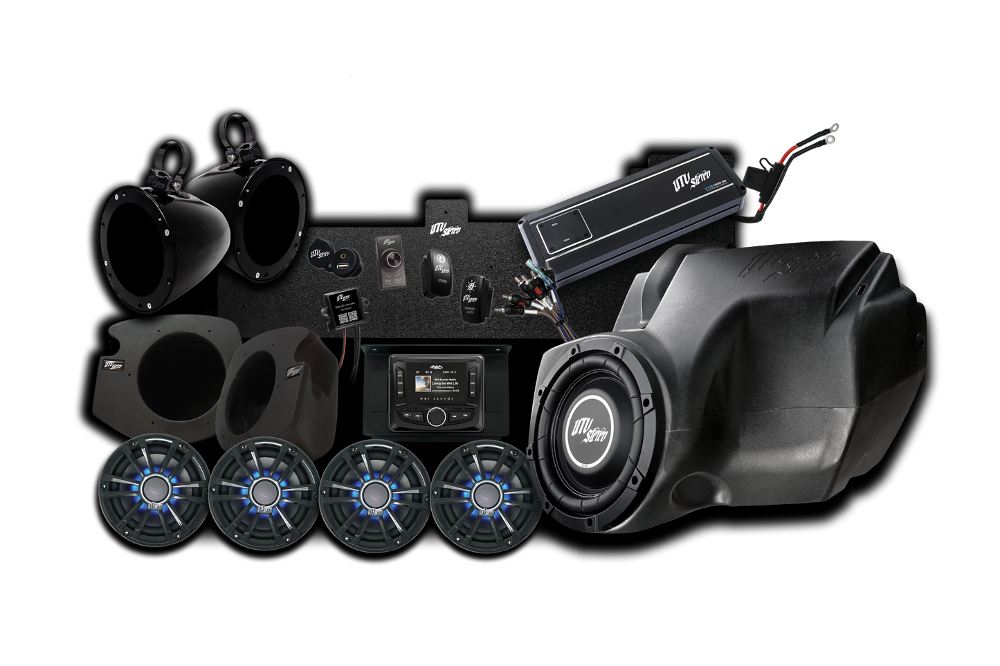 RZR® Signature Series Stage 6 Stereo Kit | UTVS-RZR-S6-S
