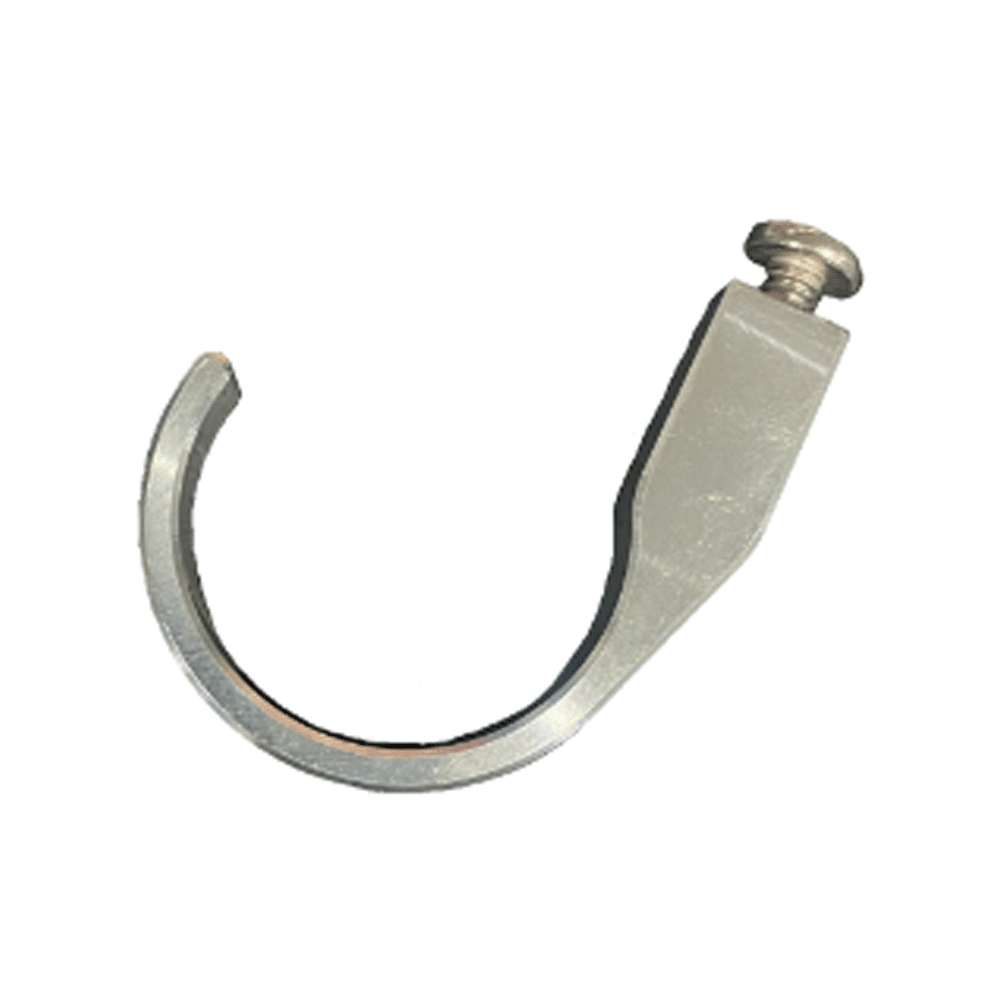 Extended Billet Aluminum Windshield Clamp