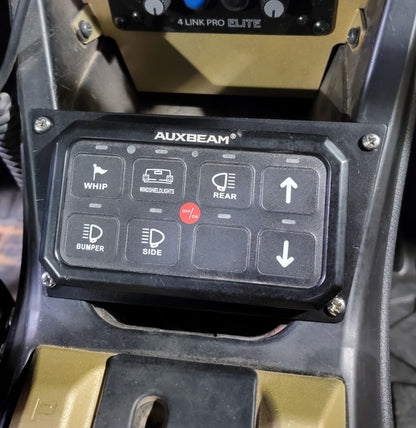 RZR Pro XP Pro R Tubro R Switch Panel Mount for Auxbeam and Switch Pros