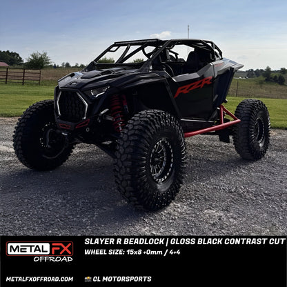 Slayer R Beadlock | Gloss Black Contrast Cut