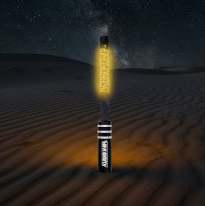 Game Changer LED Whip - Sleek Black Single