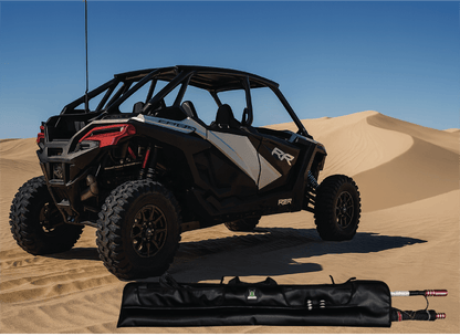 Marshin Whips Lighted Whip Carrying Bag – Dual Zipper Pocket Storage