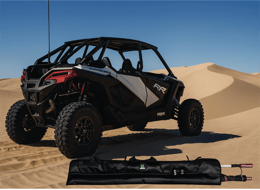 Marshin Whips Lighted Whip Carrying Bag – Dual Zipper Pocket Storage