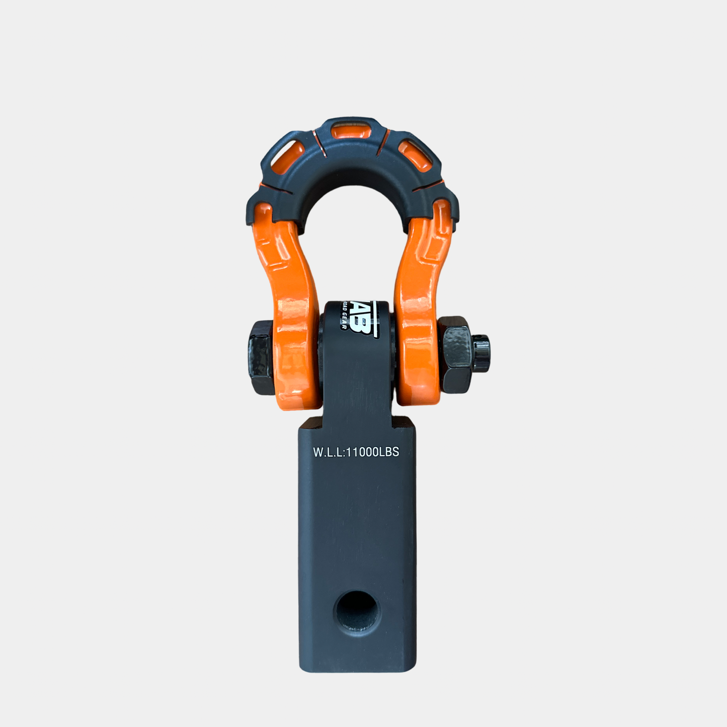 2'' Aluminum Hitch Receiver with Steel D-Shackle (LIFETIME WARRANTY)