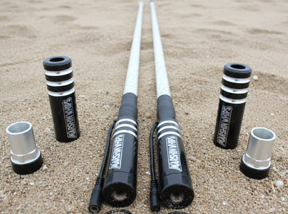 Game Changer LED Whip Set - Crystal Grey