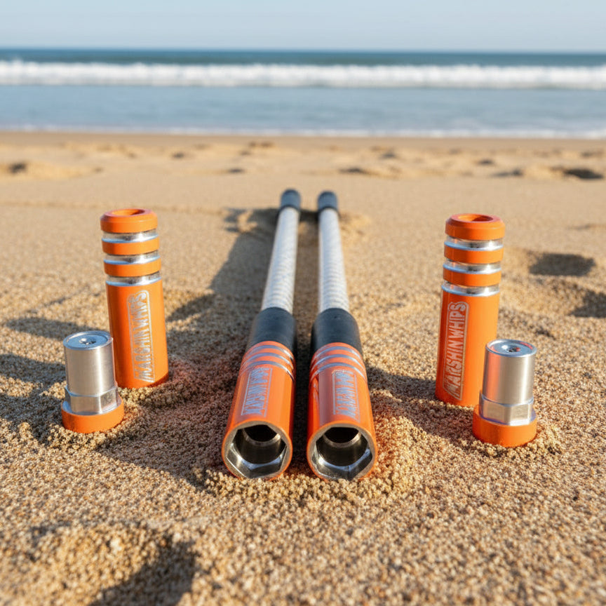 Game Changer LED Whip Set - Red, White & Blue Edition