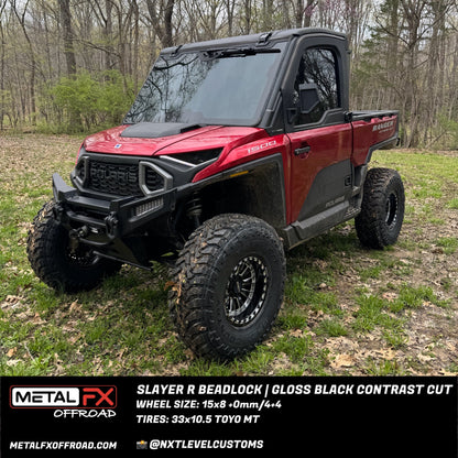 Slayer R Beadlock | Gloss Black Contrast Cut