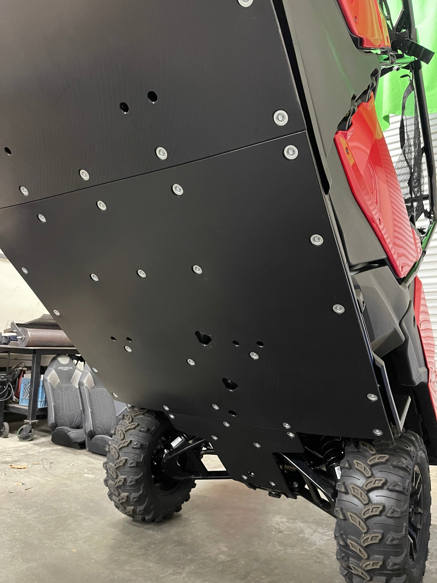 Honda Pioneer 1000-6 UHMW Skid Plate