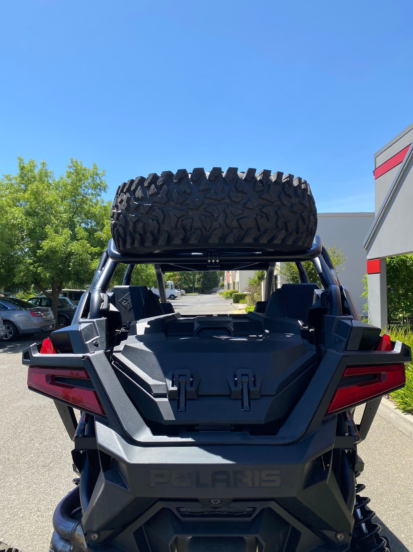 Polaris RZR Pro R 4 Dual Clamp Spare Tire Mount