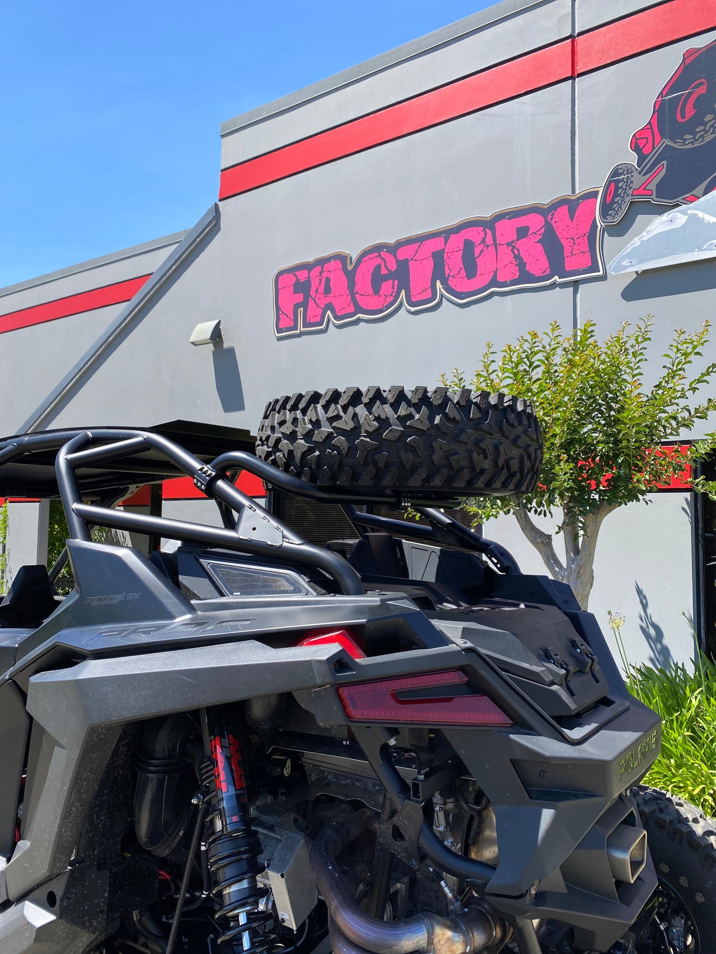 Polaris RZR Pro R 4 Dual Clamp Spare Tire Mount