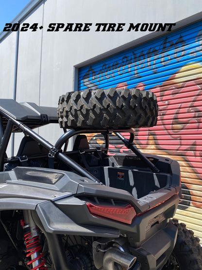 Polaris RZR XP Dual Clamp Spare Tire Mount