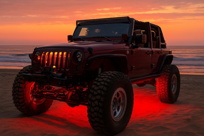 Marshin Whips Rosewell X-2 Billet Rocklights x8 (Kit)