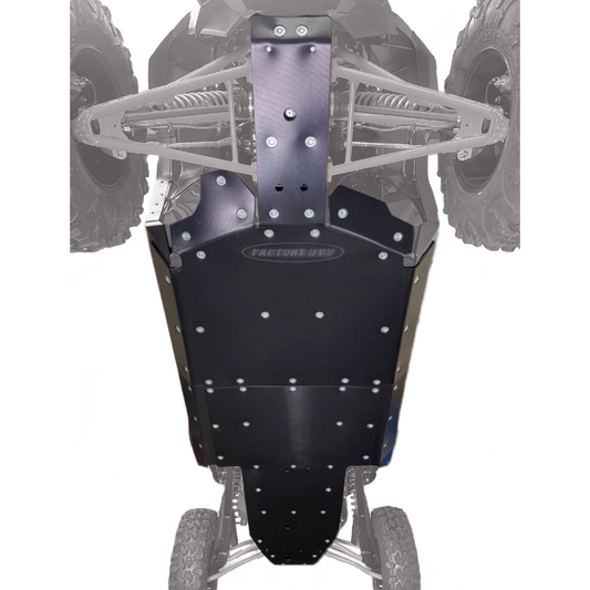 Kawasaki Teryx KRX 4 1000 UHMW Skid Plate and Rock Sliders