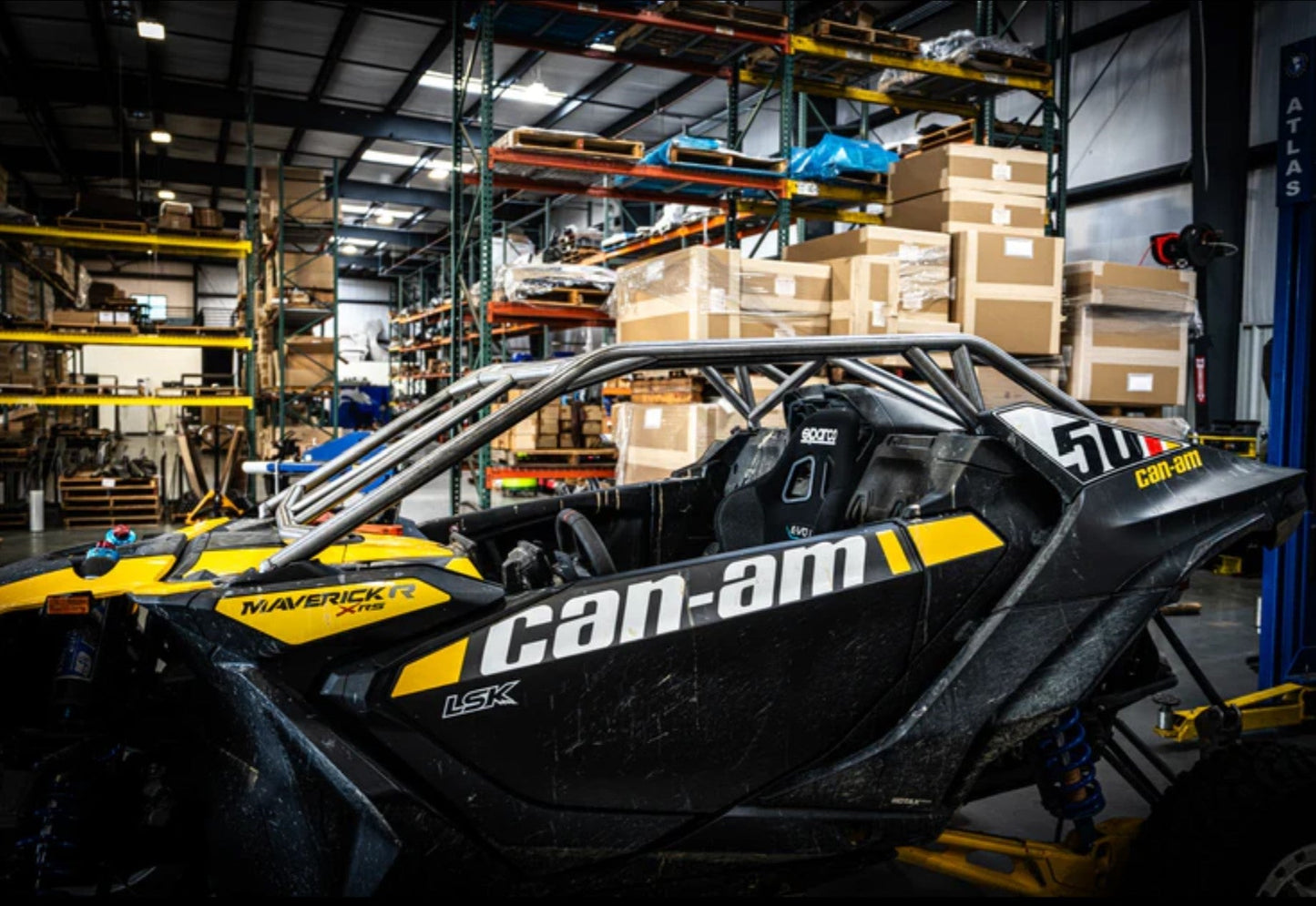 Can-Am Maverick R Flat Top Roll Cage