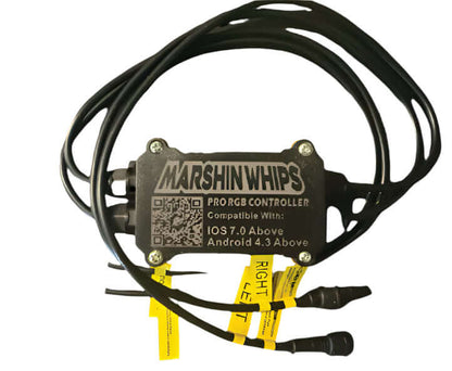 Marshin Whips Billet 16-Pack Personalized Rock Lights