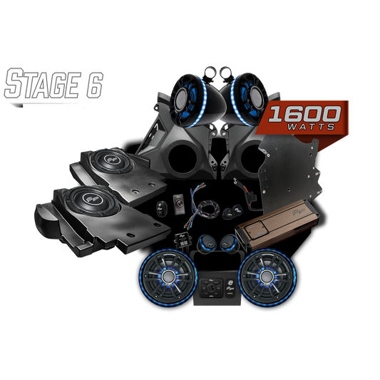 Can-Am® Maverick R Elite Series Stage 6 Stereo Kit | UTVS-R-S6-E