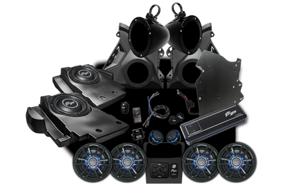 Can-Am® Maverick R Signature Series Stage 6 Stereo Kit | UTVS-R-S6-S