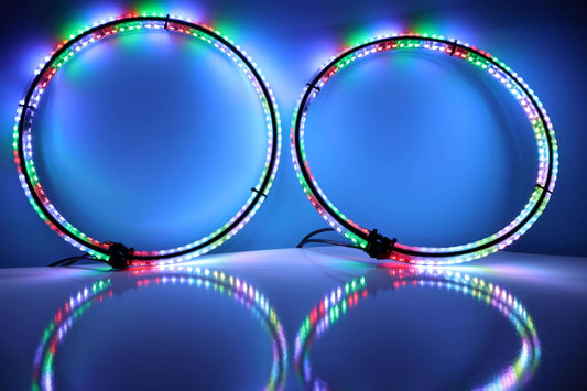 Apollo RGB Wheel Lights Kit - Set of 4 (Harness Included)
