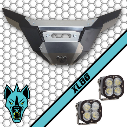 RZR Pro R Plate Winch Bumper 2025+ | USA Made Steel