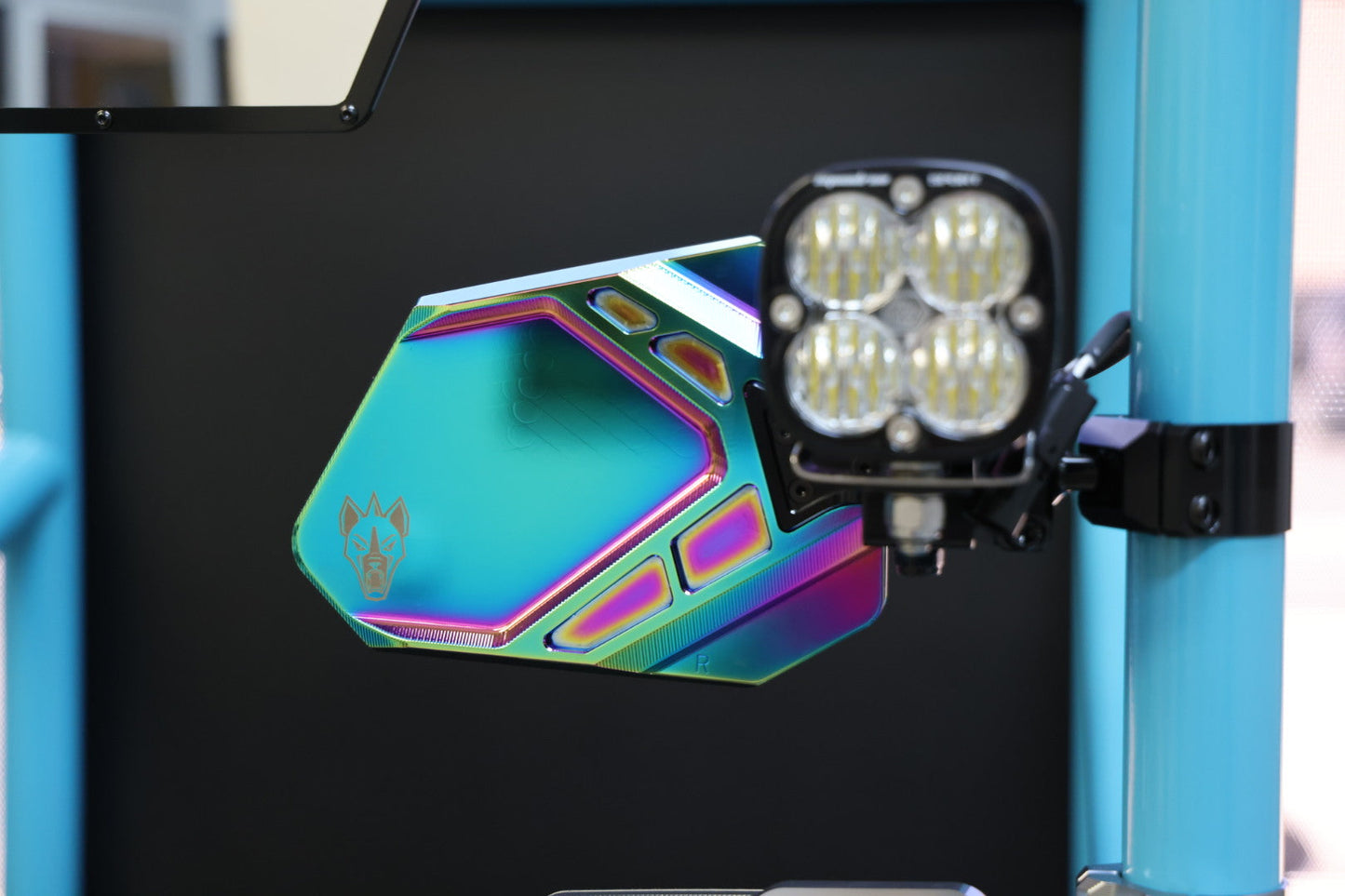 Cuero Pro UTV Side Mirror Oil Slick