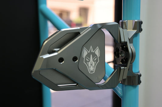 Cuero Race UTV Side Mirror Titanium