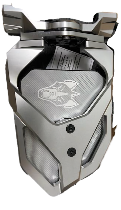 Cuero Race UTV Side Mirror Titanium