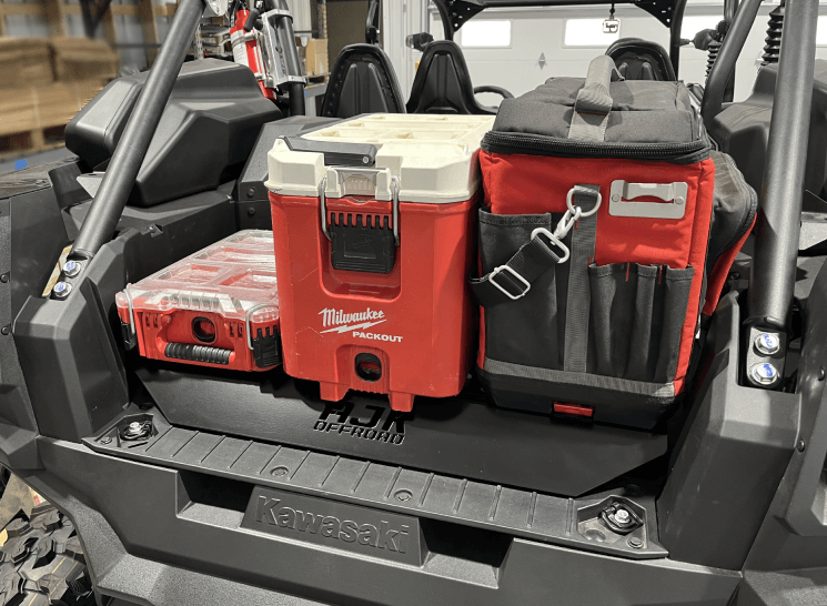 Kawasaki KRX Packout Mount - Subwoofer Compatible