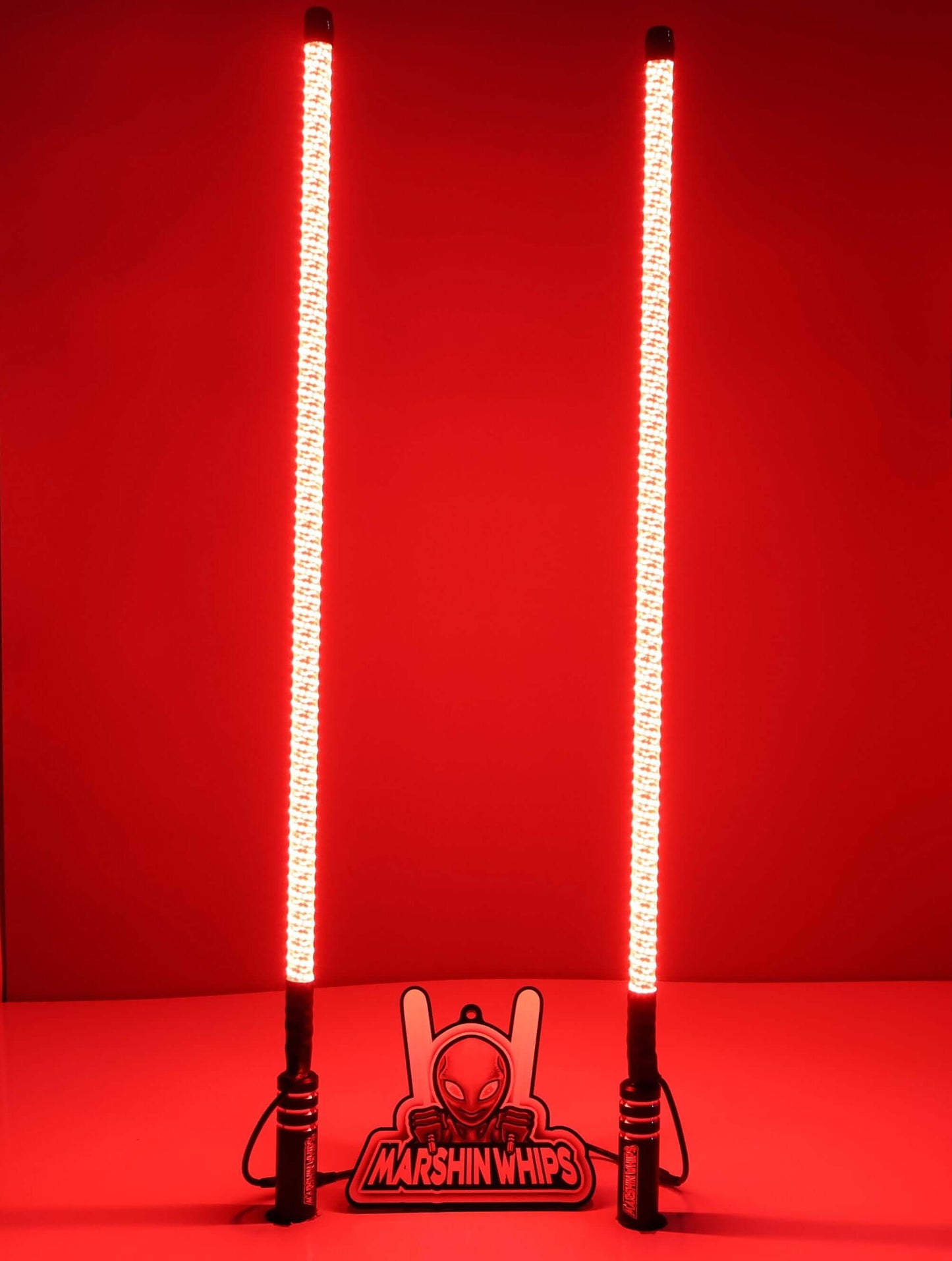 V2 Black Out LED Whip Set: The Ultimate Stealth