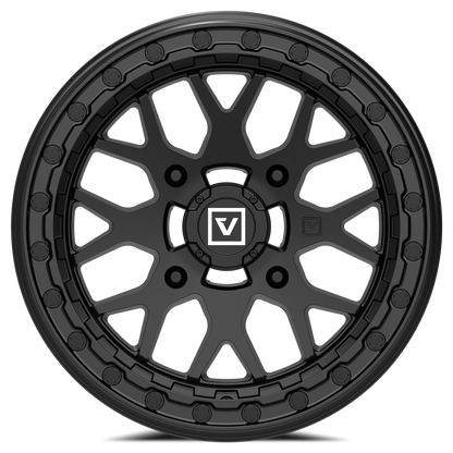 V07 Beadlock UTV Wheel Satin Black