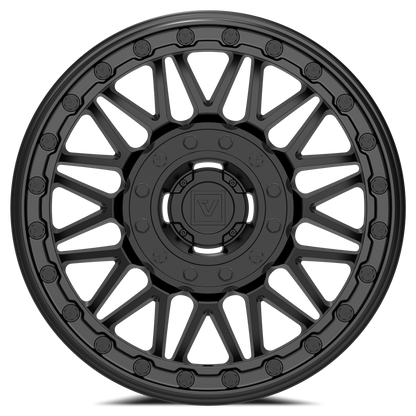 V08 Beadlock UTV Wheel Satin Black