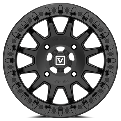 V09 Beadlock UTV Wheel Satin Black