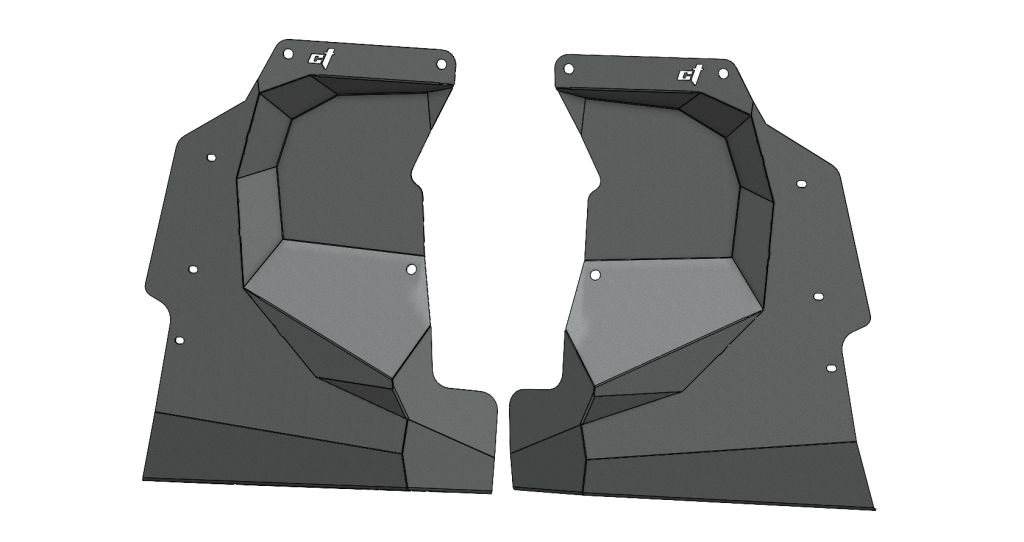 Maverick X3 Wheel Well Liners